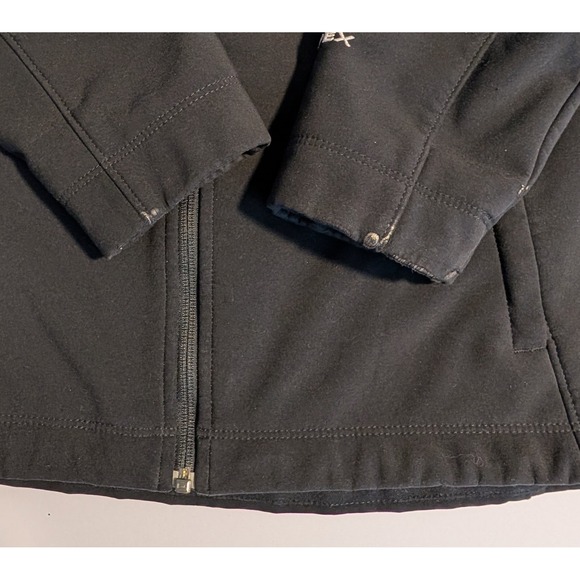 The North Face Apex Bionic Softshell Jacket Womens L Black Full Zip w/Flaws - Picture 9 of 11